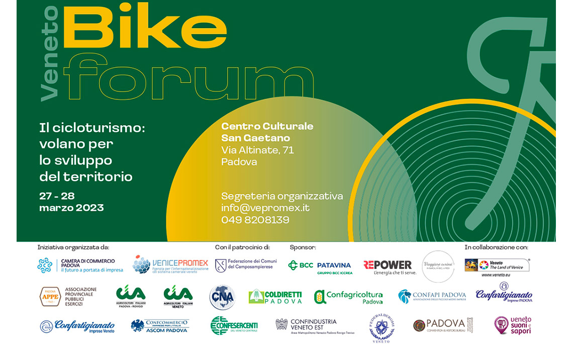 Veneto Bike Forum | Il cicloturismo: volano per lo sviluppo del territorio